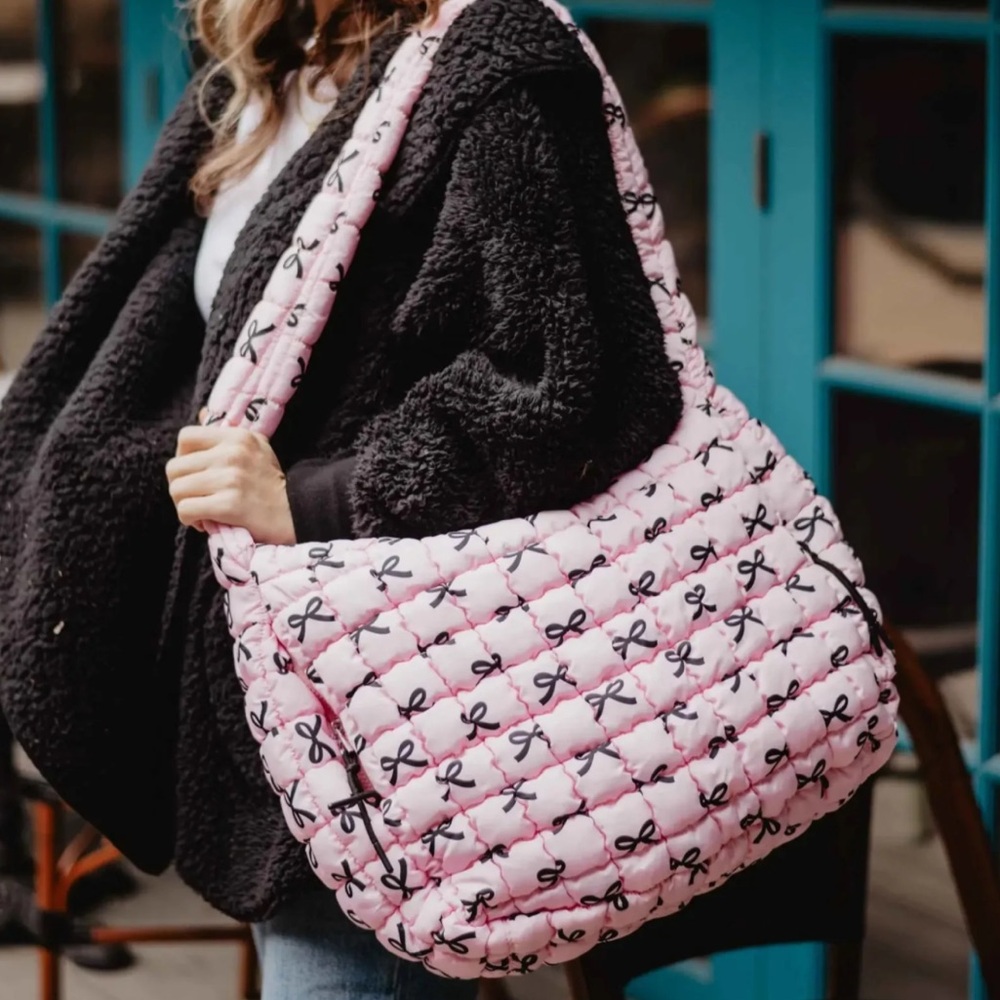 Bow Gym Bag - Picture 2 of 7
